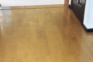 Wood Floor cleaning Step 1