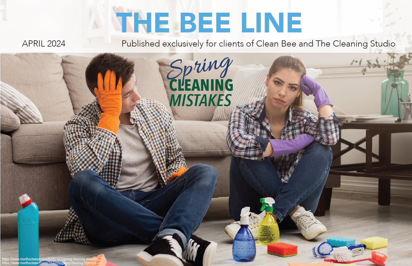 Clean Bee April Newsletter